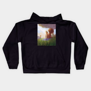 Yoga Squirrel Kids Hoodie